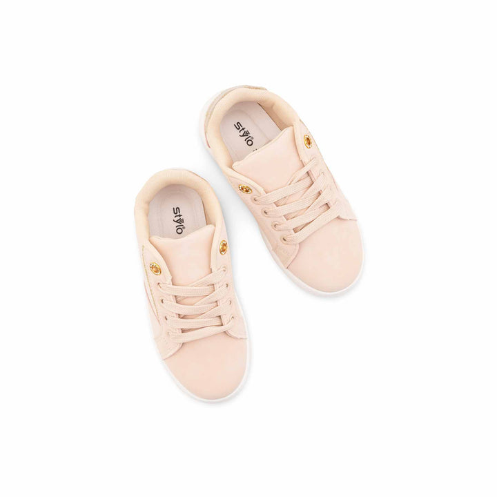 Girls Pink Casual Jogger KD1941