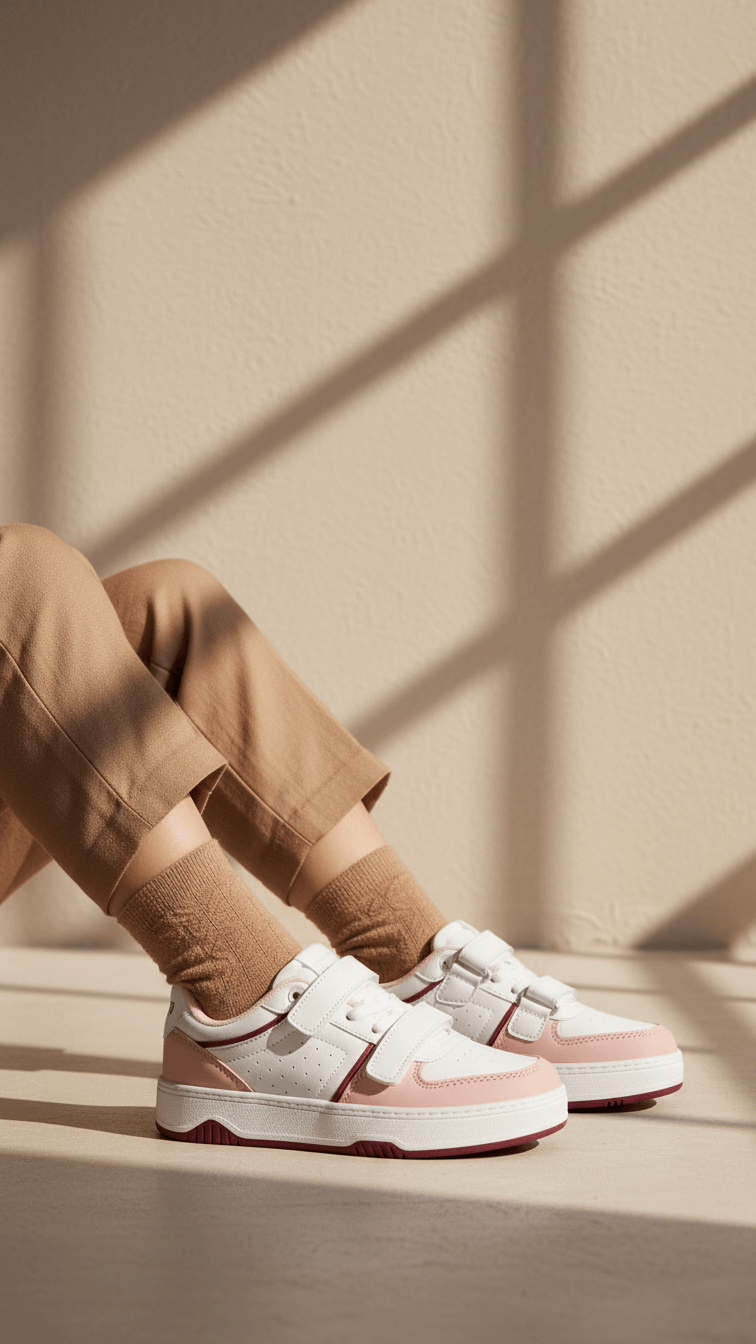 Girls Pink Casual Jogger KD1946