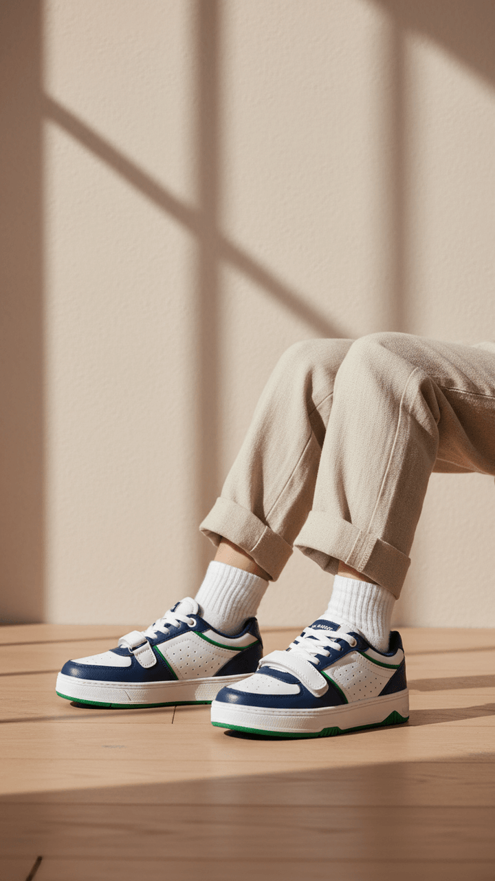 Girls Navy Casual Jogger KD1946