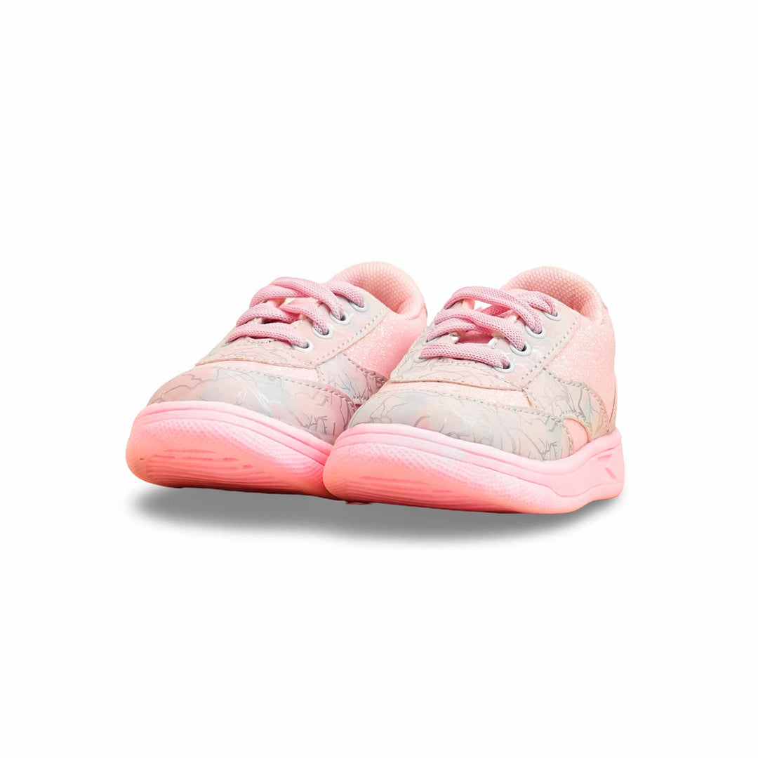 Girls Pink Casual Jogger KD1952