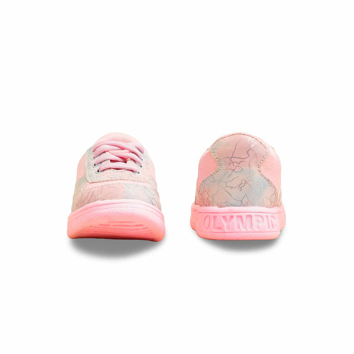 Girls Pink Casual Jogger KD1952