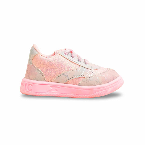 Girls Pink Casual Jogger KD1952