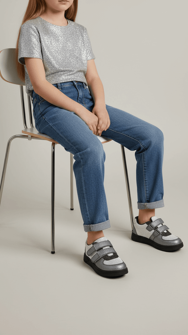 Girls Grey Casual Jogger KD1953