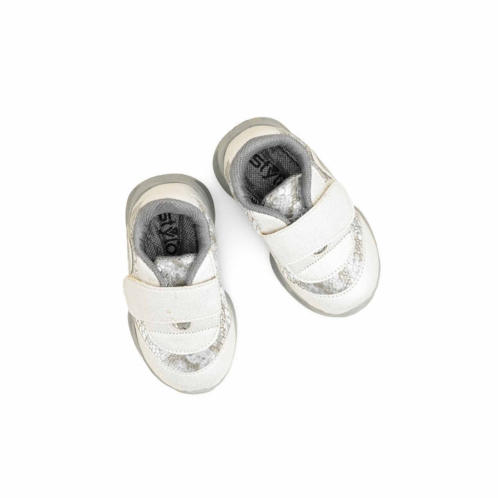 Babies Silver Casual Booties KD1955