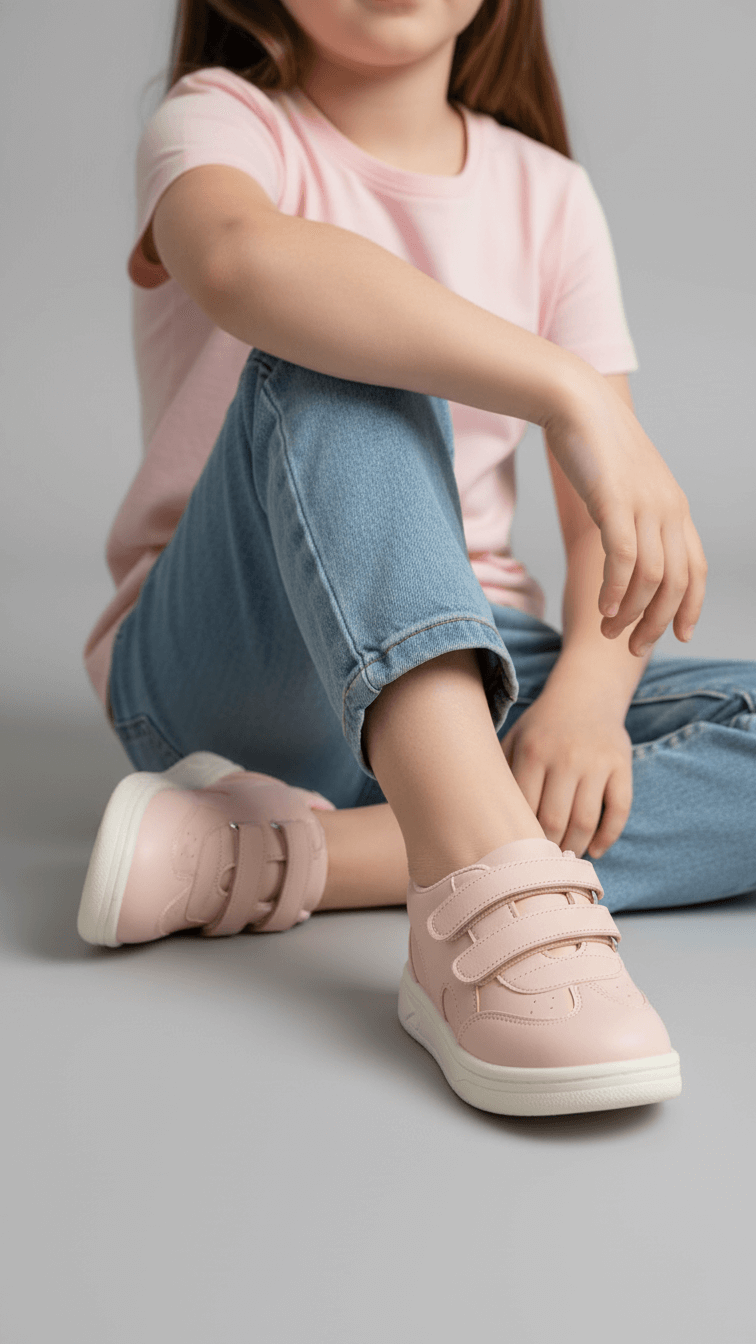 Girls Pink Casual Jogger KD1957
