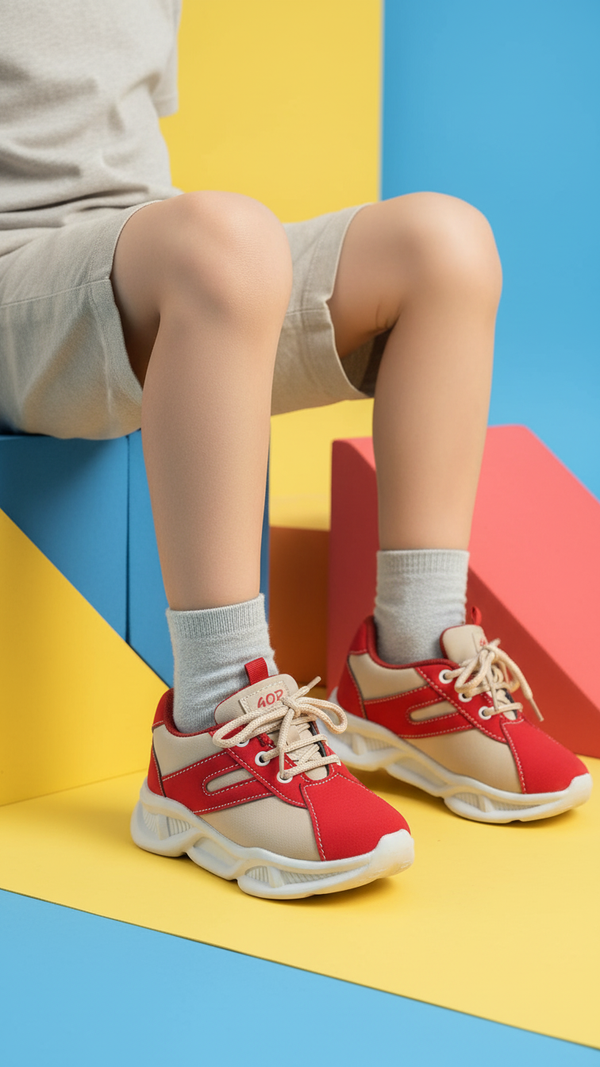 Babies Red Casual Booties KD1958