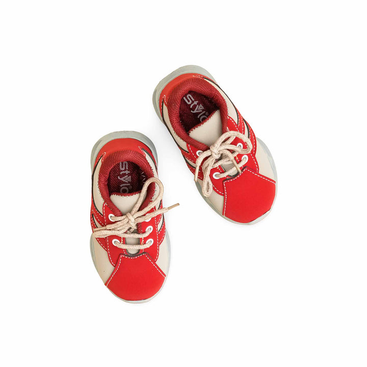 Babies Red Casual Booties KD1958