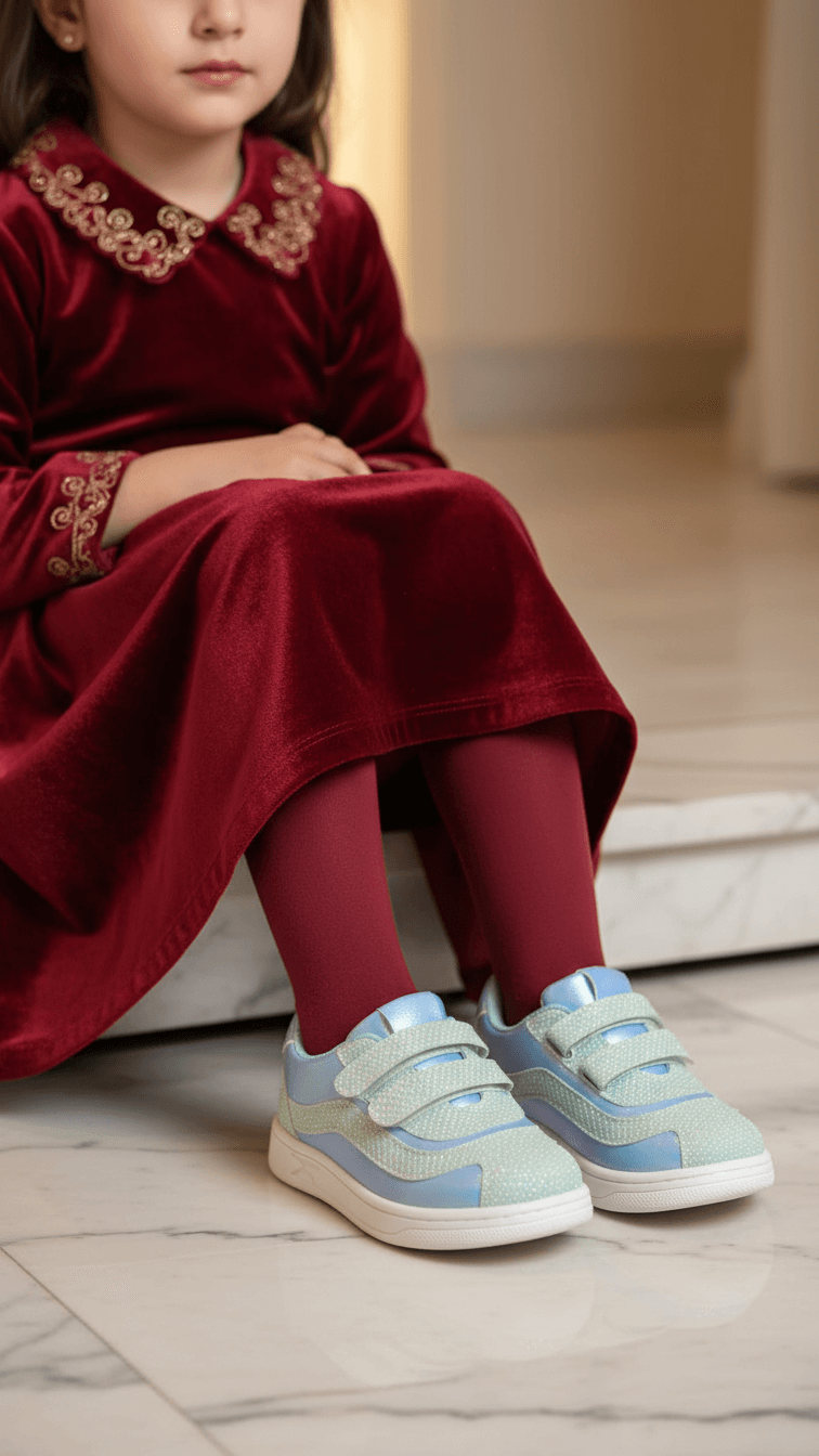 Girls Sky Blue Casual Jogger KD1960