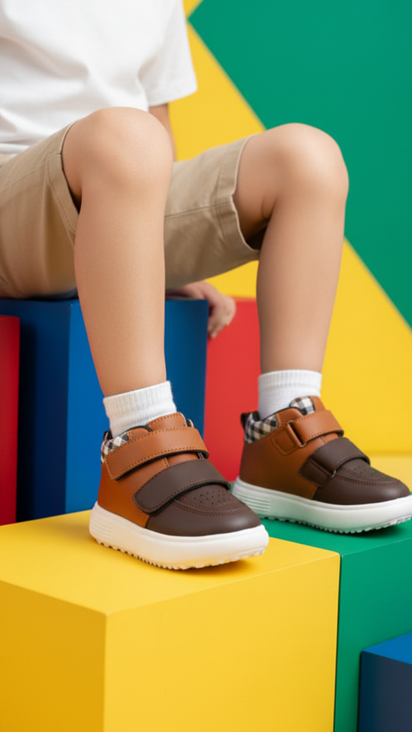 Boys Brown Casual Jogger KD1962
