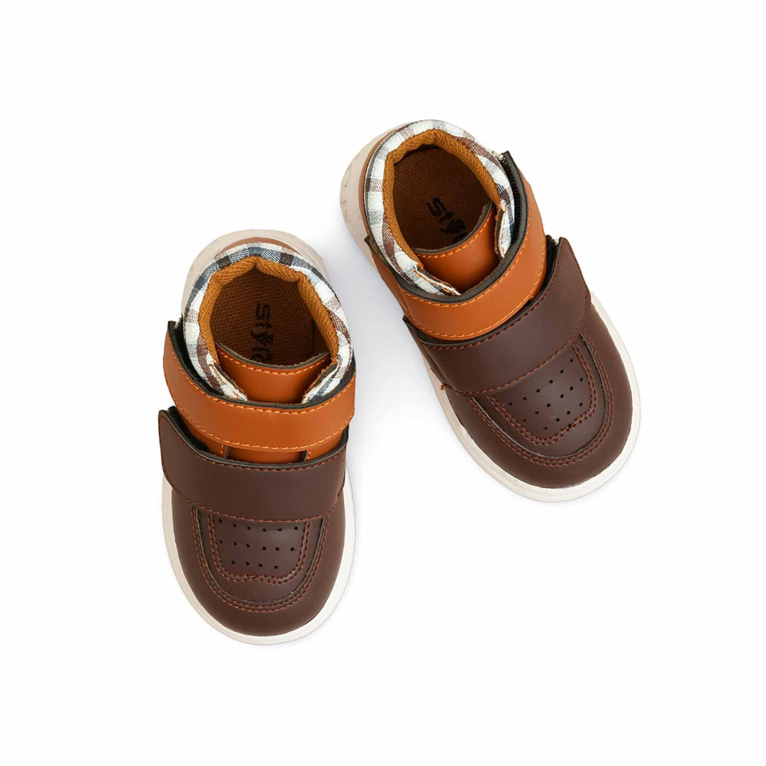 Boys Brown Casual Jogger KD1962
