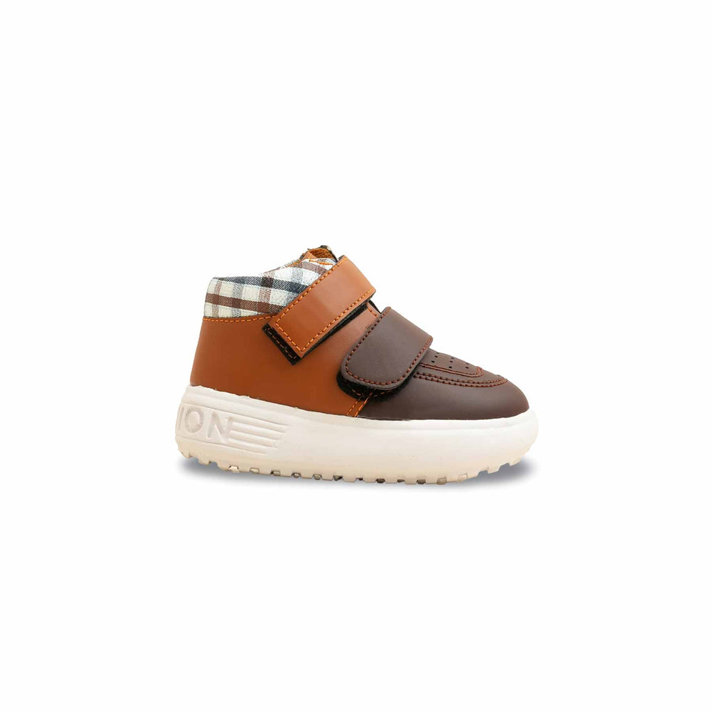Boys Brown Casual Jogger KD1962