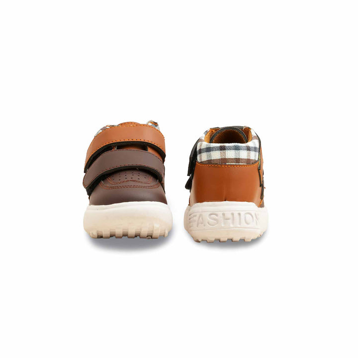 Boys Brown Casual Jogger KD1962