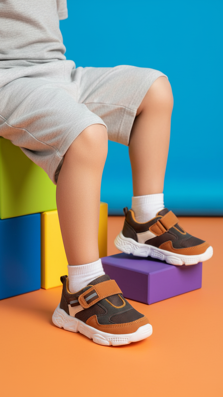Boys Brown Casual Jogger KD1964