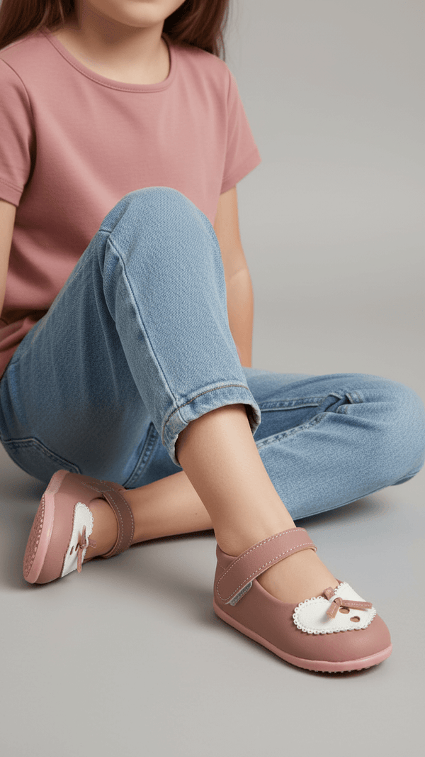 Babies Pink Casual Booties KD1971