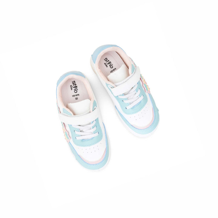 Girls Aqua Green Casual Jogger KD1976