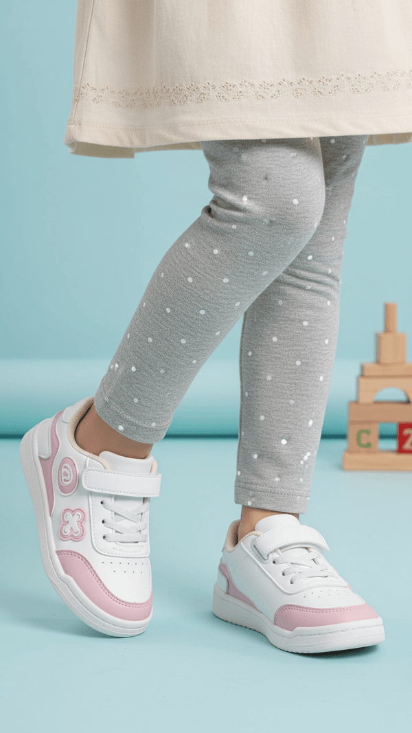 Girls Pink Casual Jogger KD1977