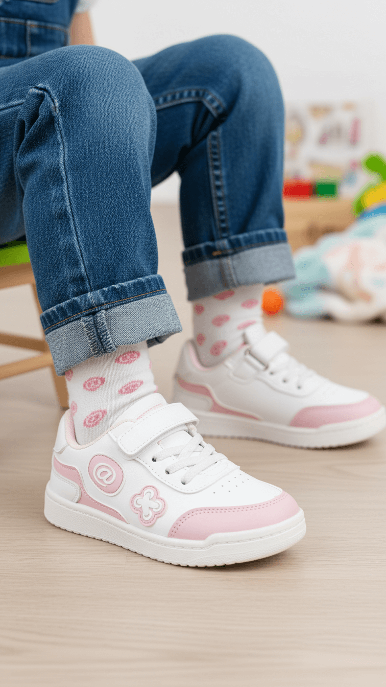 Girls Pink Casual Jogger KD1978