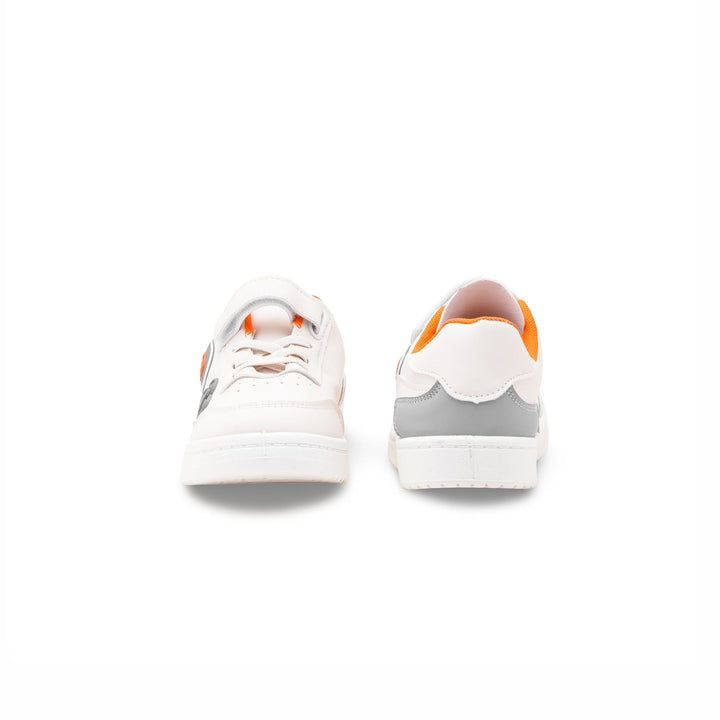 Girls White Casual Jogger KD1978