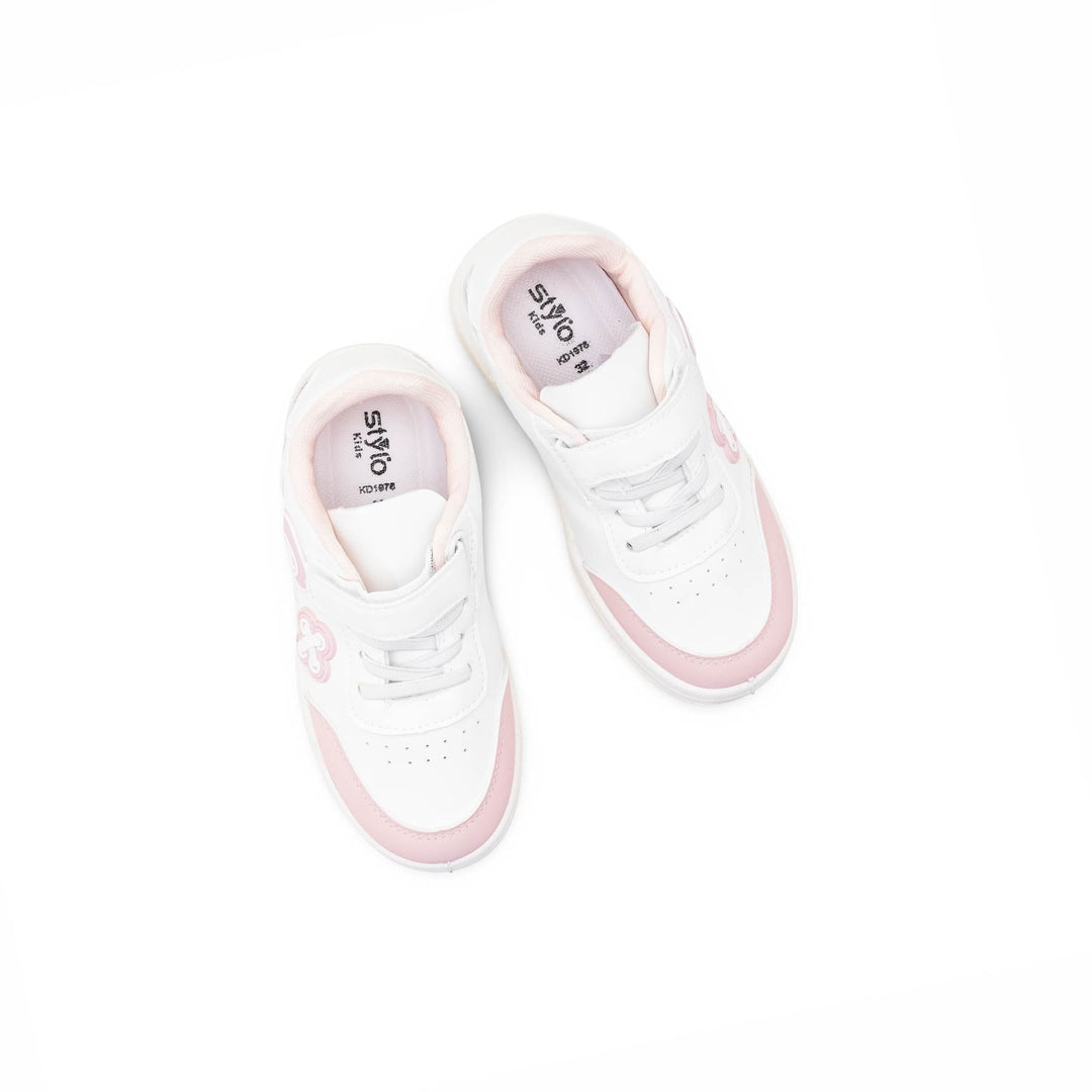 Girls Pink Casual Jogger KD1978