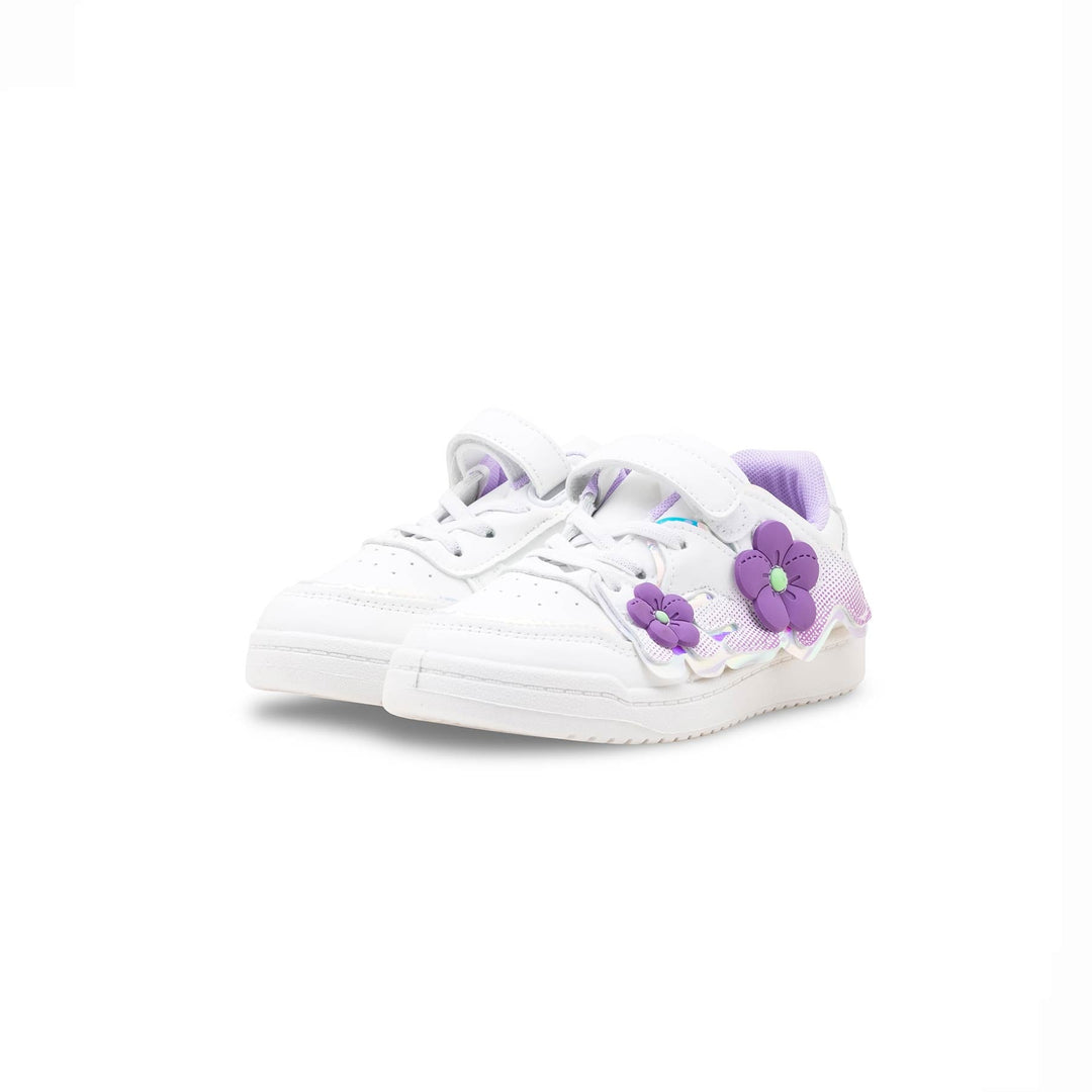 Girls Purple Casual Jogger KD1980