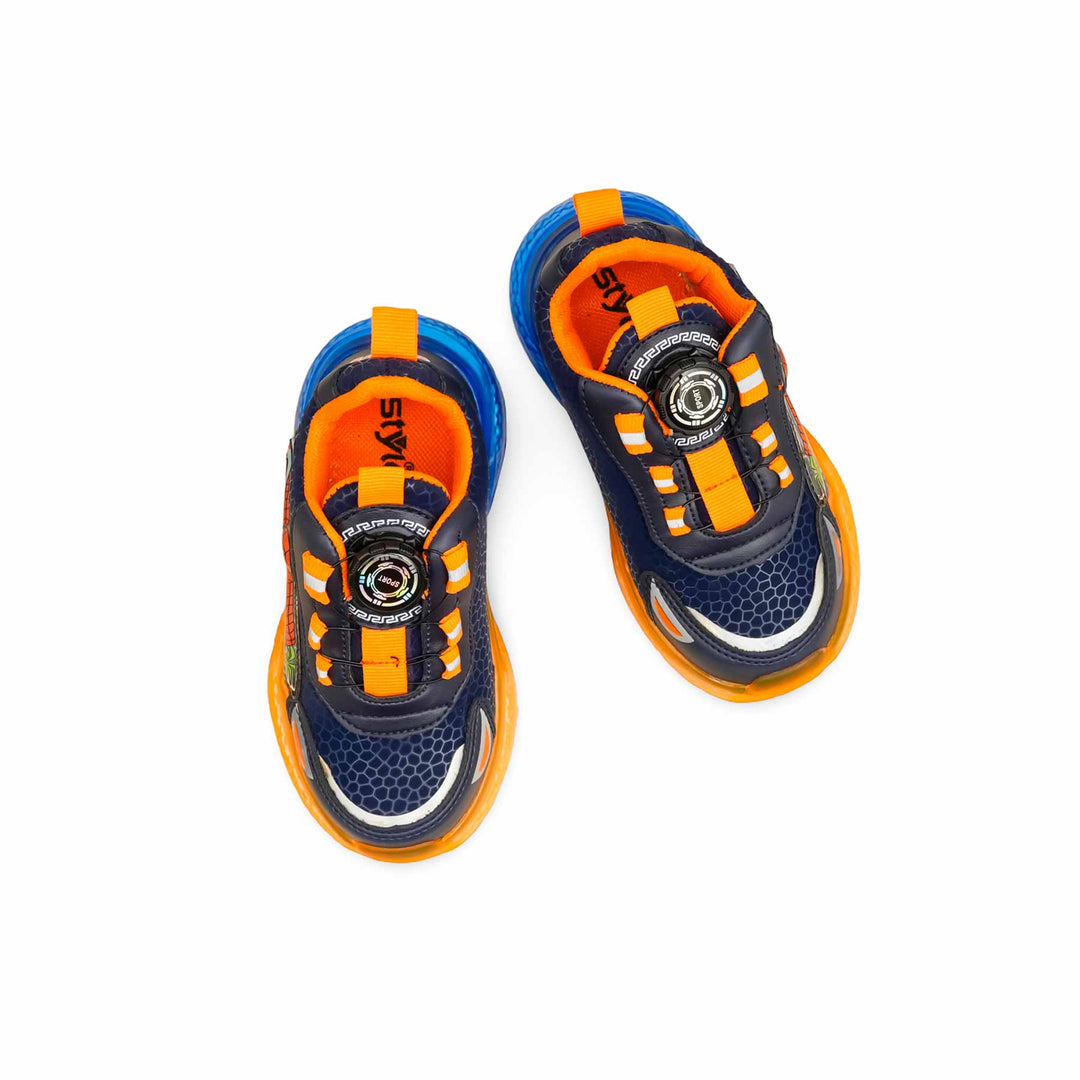 Boys Orange Casual Jogger KD1992