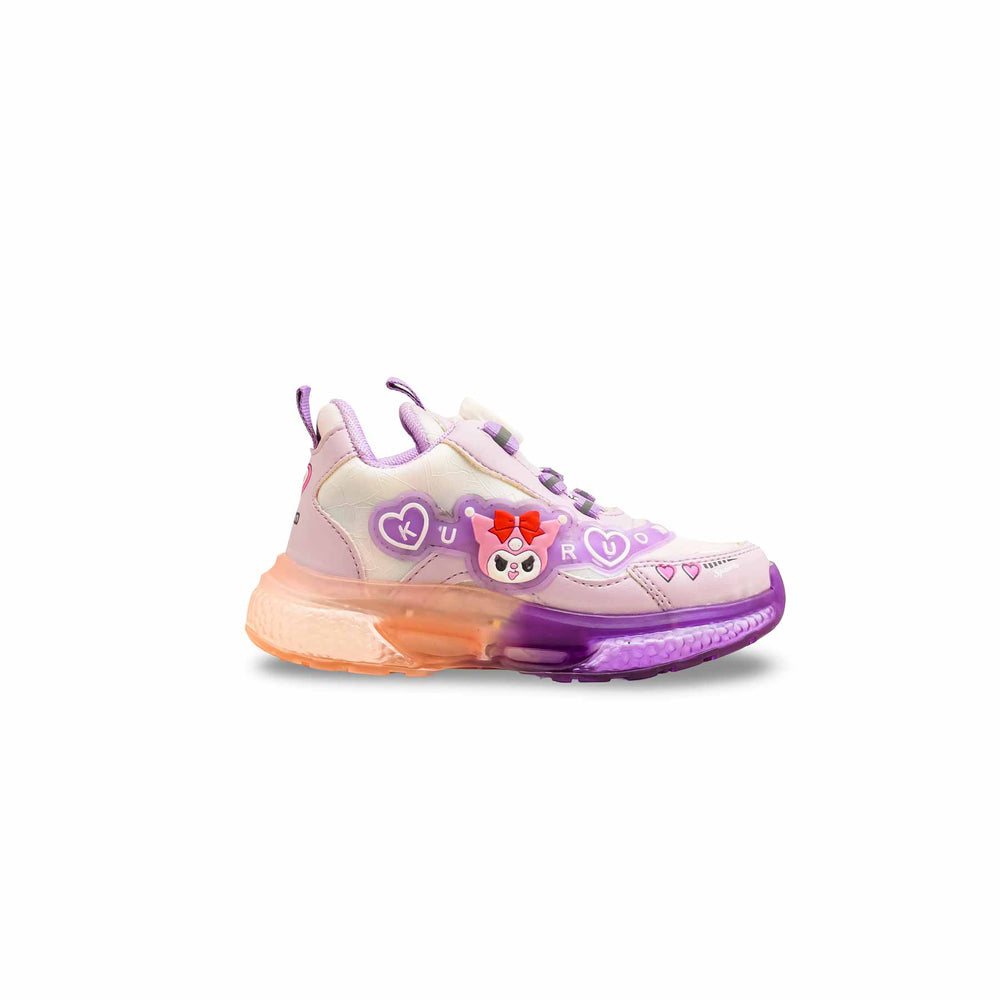 Girls Purple Casual Jogger KD1994
