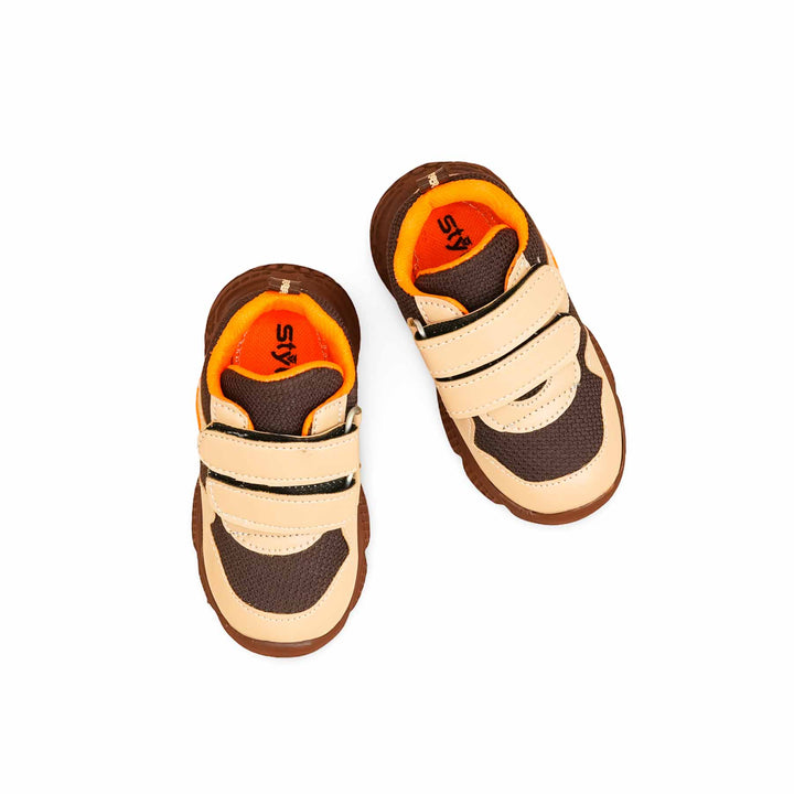 Boys Brown Casual Jogger KD1996