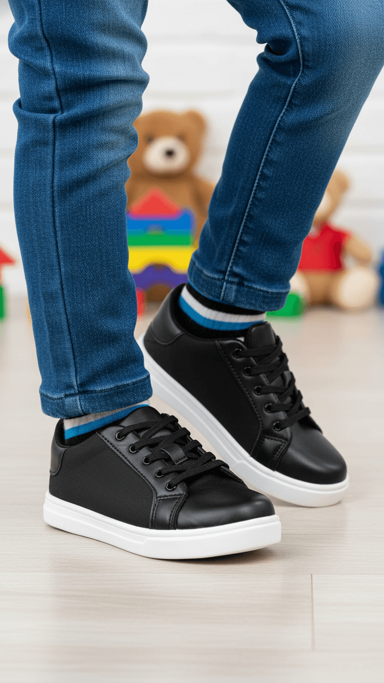 Girls Black Casual Jogger KD1998