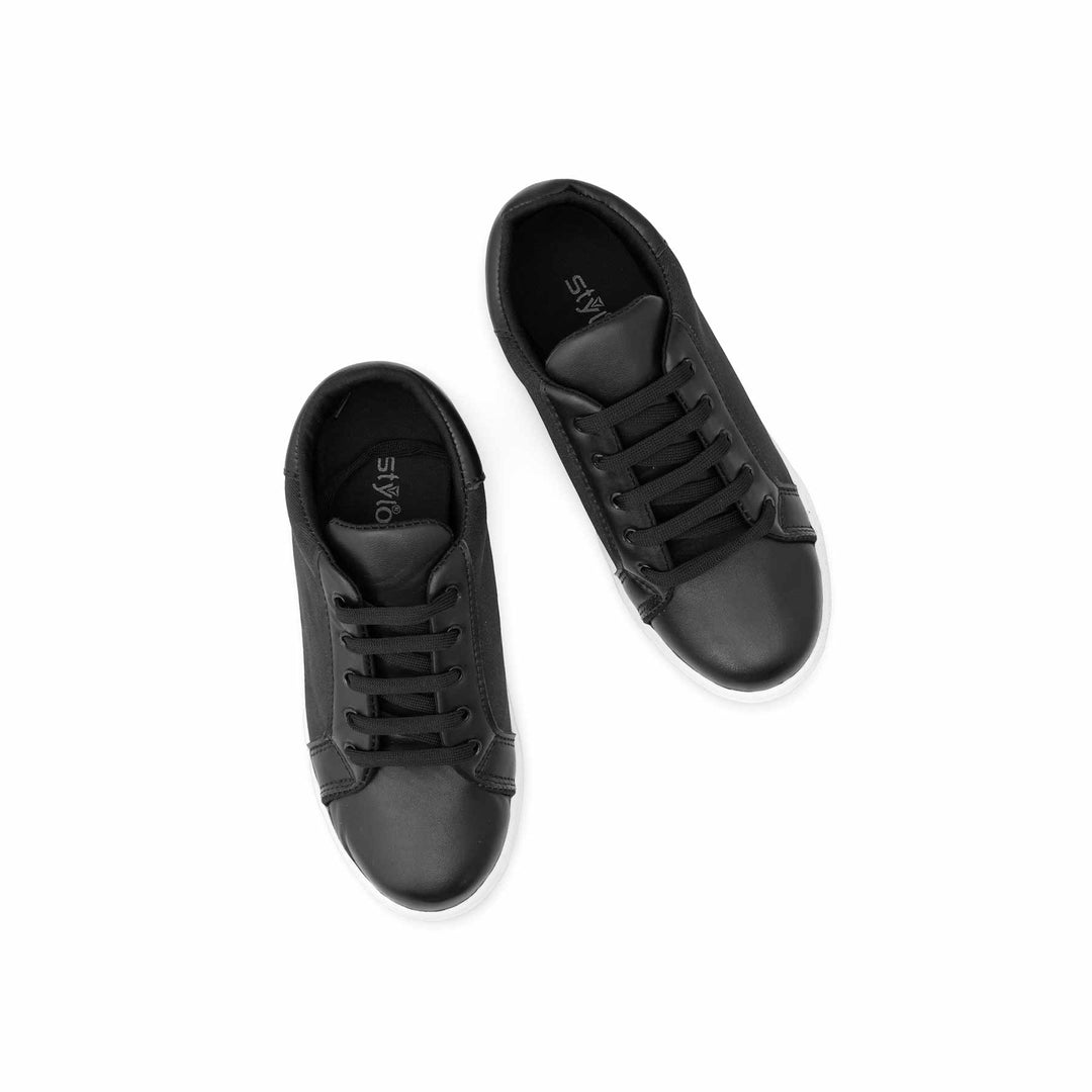 Girls Black Casual Jogger KD1998