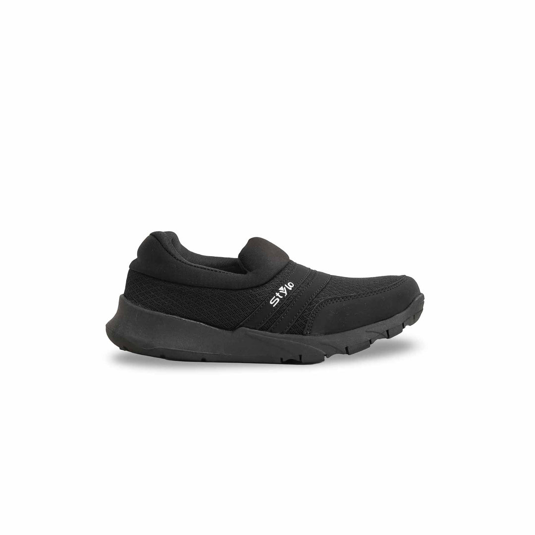 Boys Black Casual Canvas KD2183