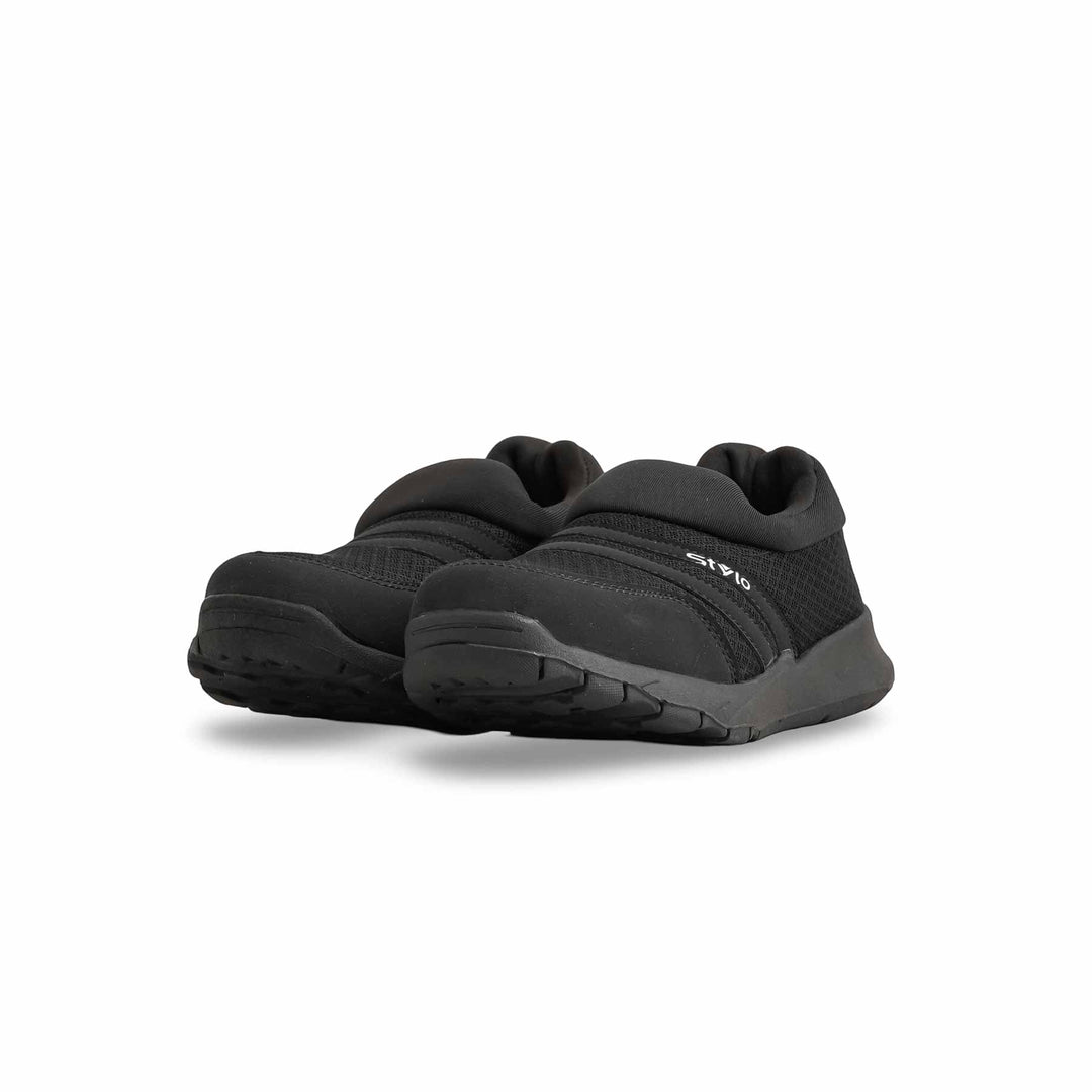 Boys Black Casual Canvas KD2183