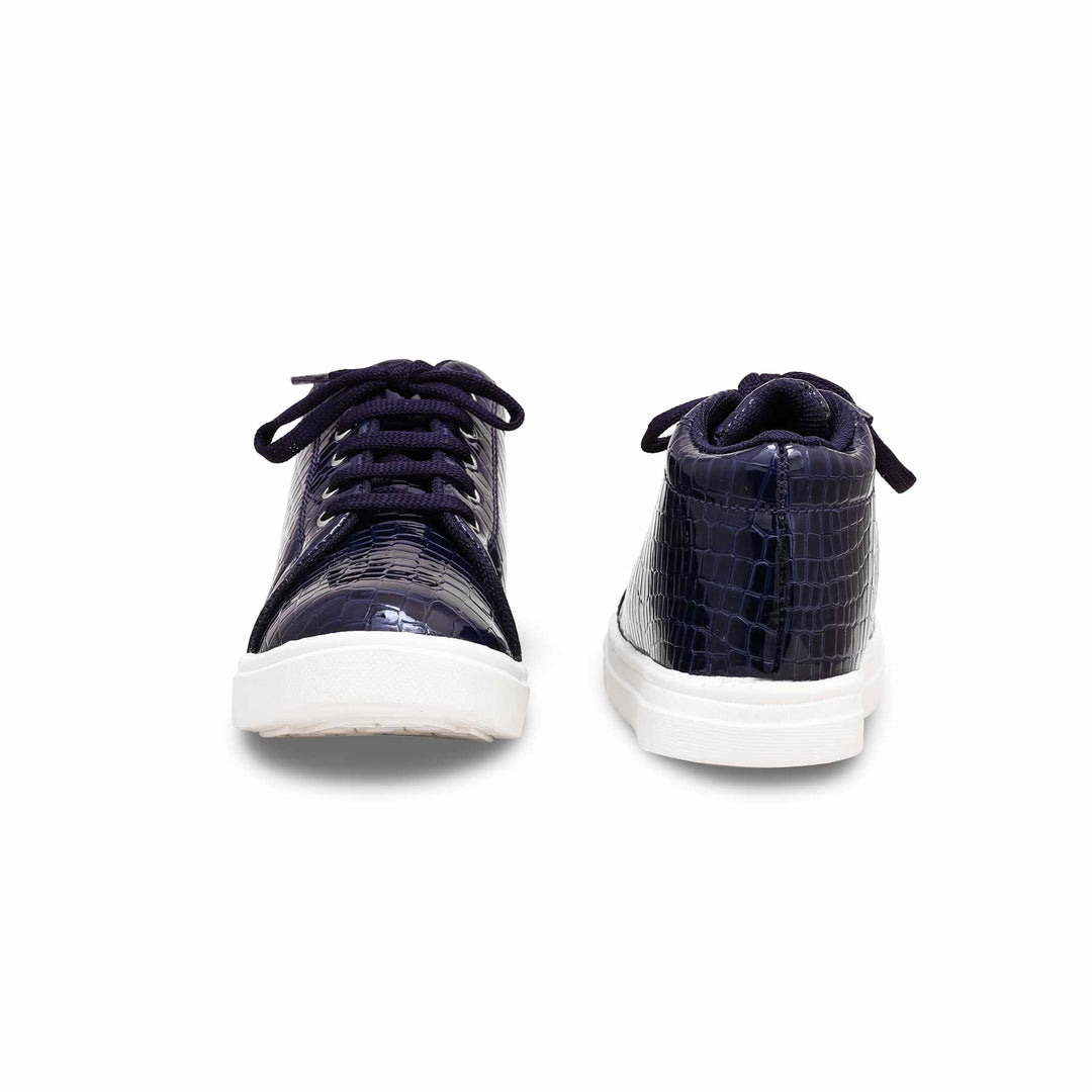 Boys Navy Casual Canvas KD2191