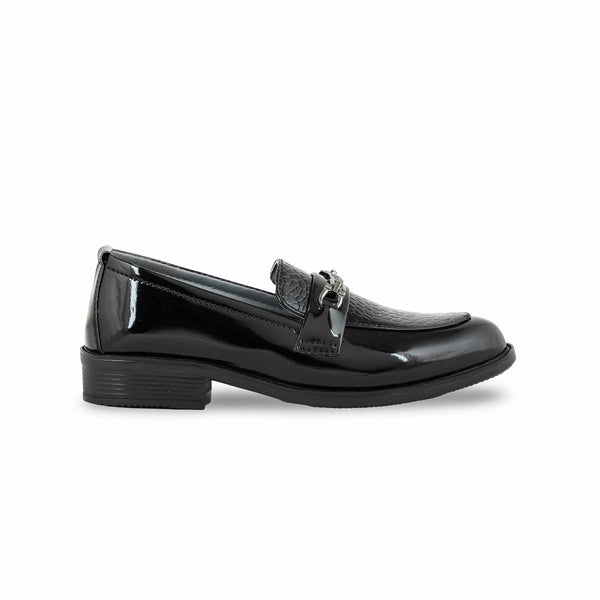 Boys Black Formal Shoes KD2219