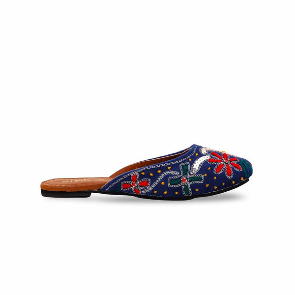 Girls Blue Fancy Khusa KD2236