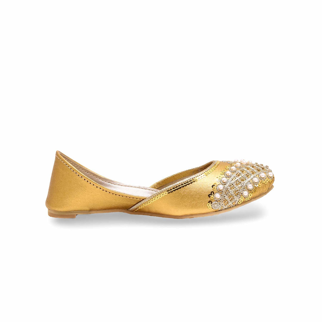 Girls Golden Fancy Khusa KD2252