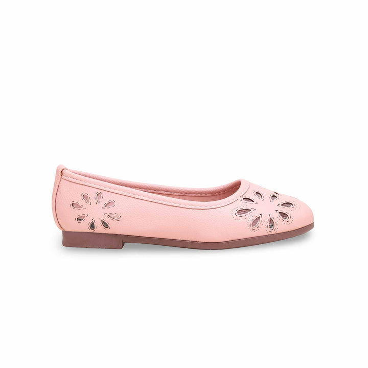 Girls Pink Casual Pumps KD2311