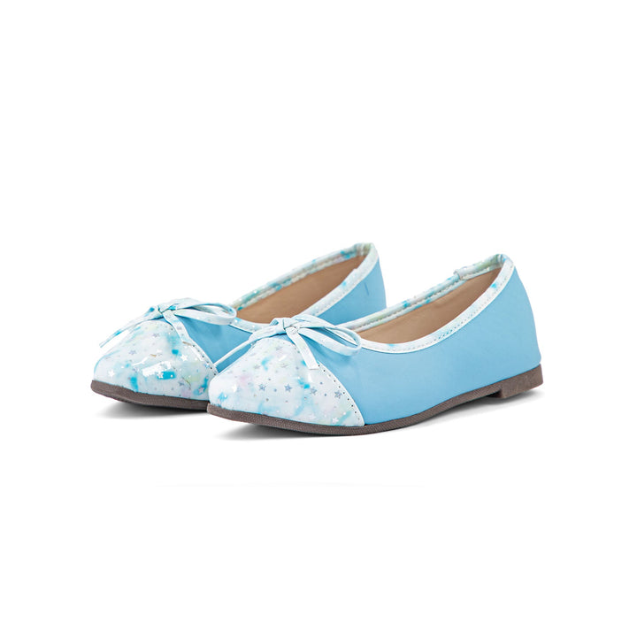 Girls Blue Casual Pumps KD2401