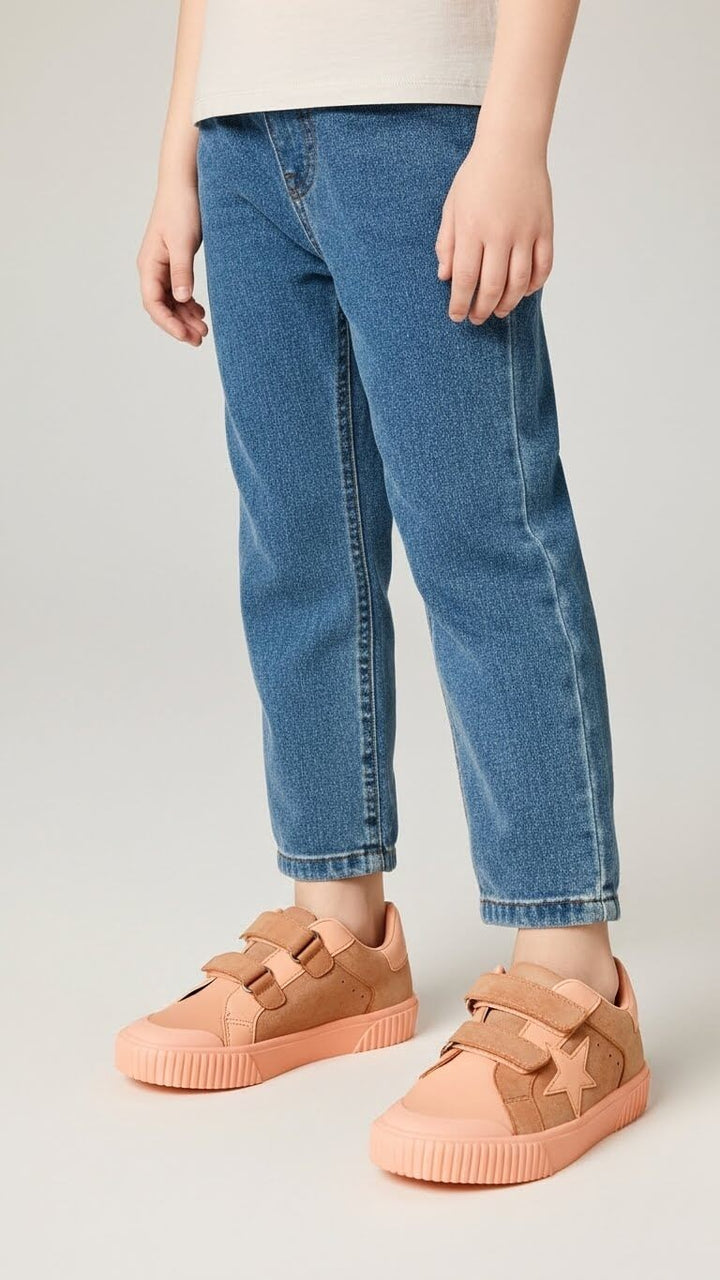 Girls Tan Casual Jogger KD2446