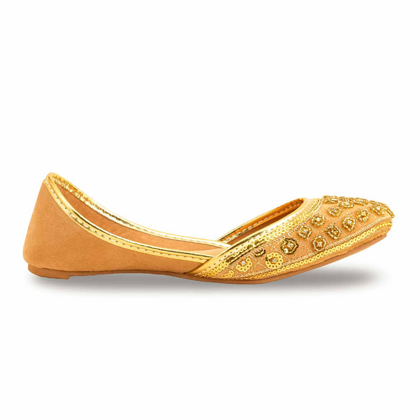 Girls Golden Fancy Khusa KD2447