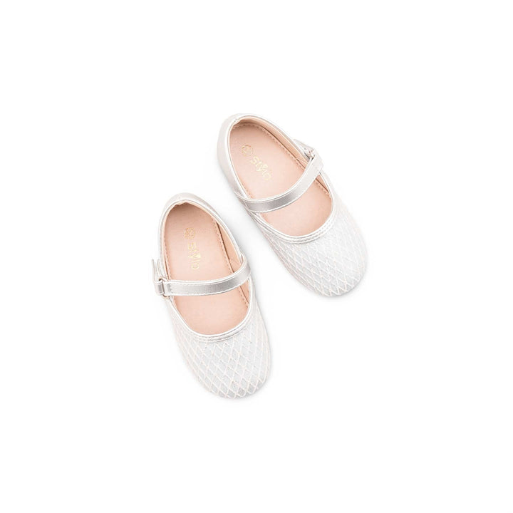 Girls Silver Casual Sandal KD2457