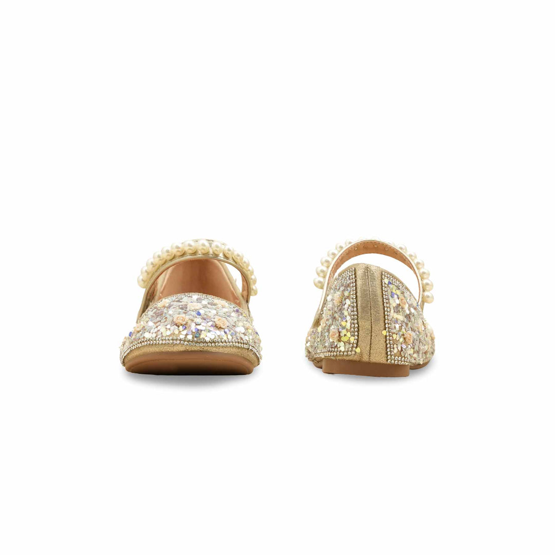 Girls Golden Casual Jogger KD2459