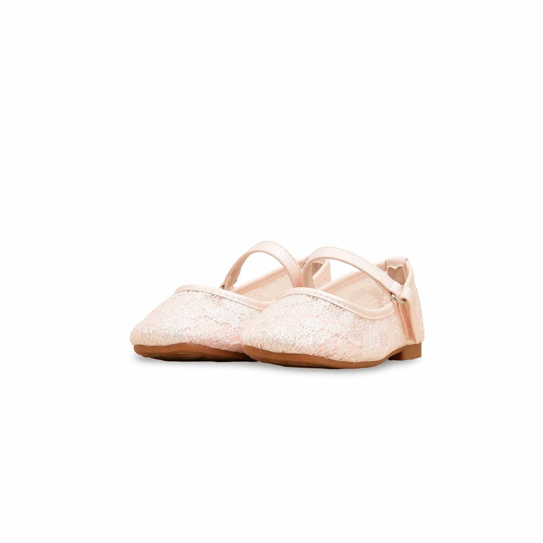 Girls Pink Casual Jogger KD2464