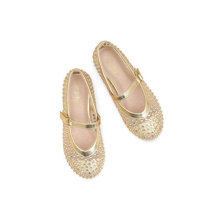 Girls Golden Casual Jogger KD2466