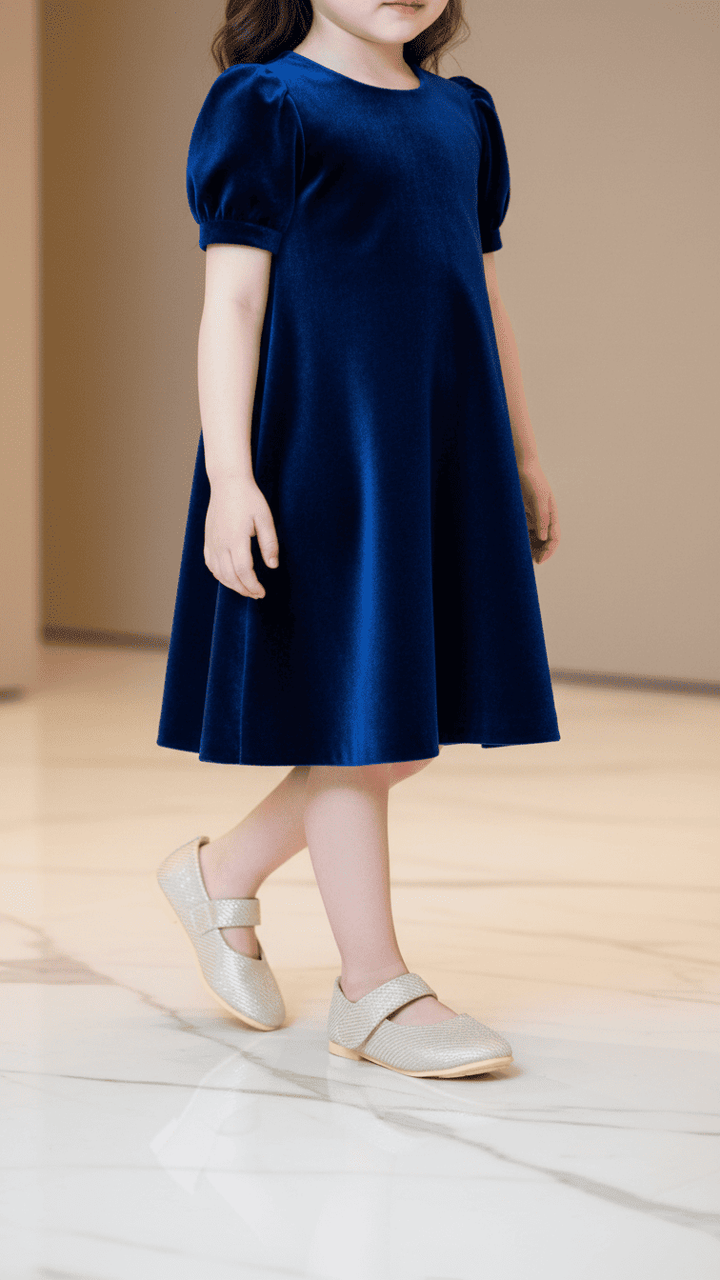 Girls Golden Fancy Pumps KD2472