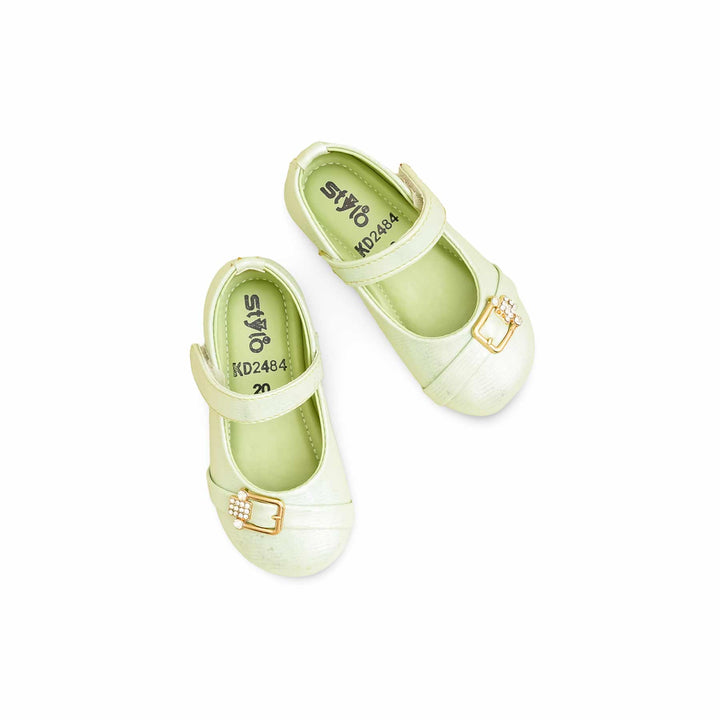 Girls PISTAGREEN Formal Pumps KD2484