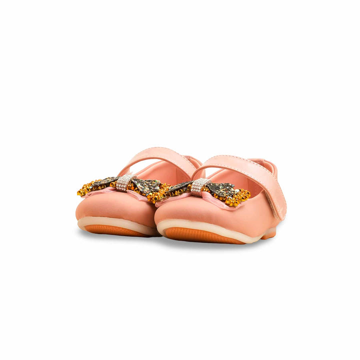 Girls Pink Formal Pumps KD2493