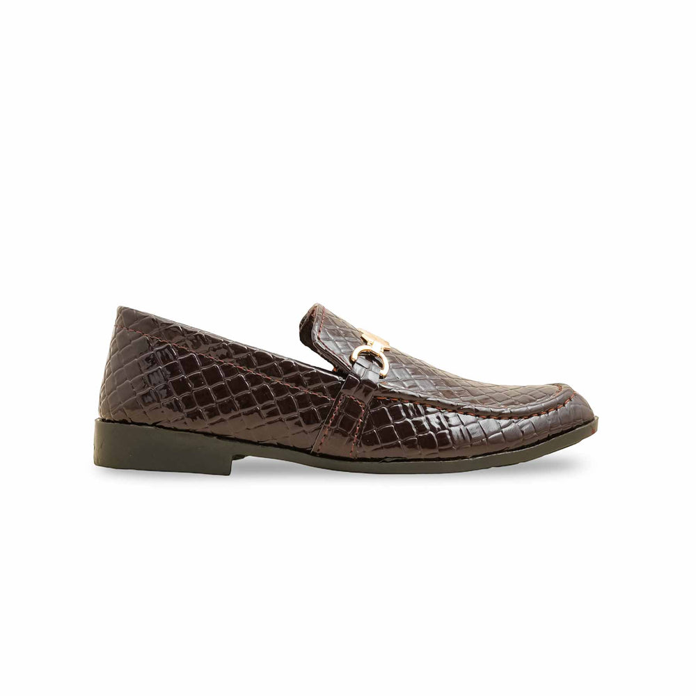 Boys Coffee Formal Shoes KD2495