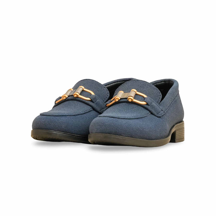 Boys Navy Formal Shoes KD2497