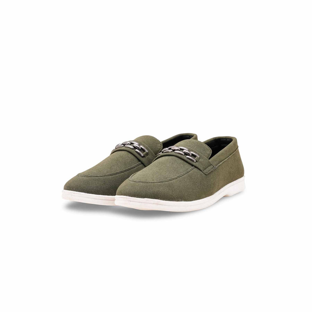 Boys Green Formal Shoes KD2499