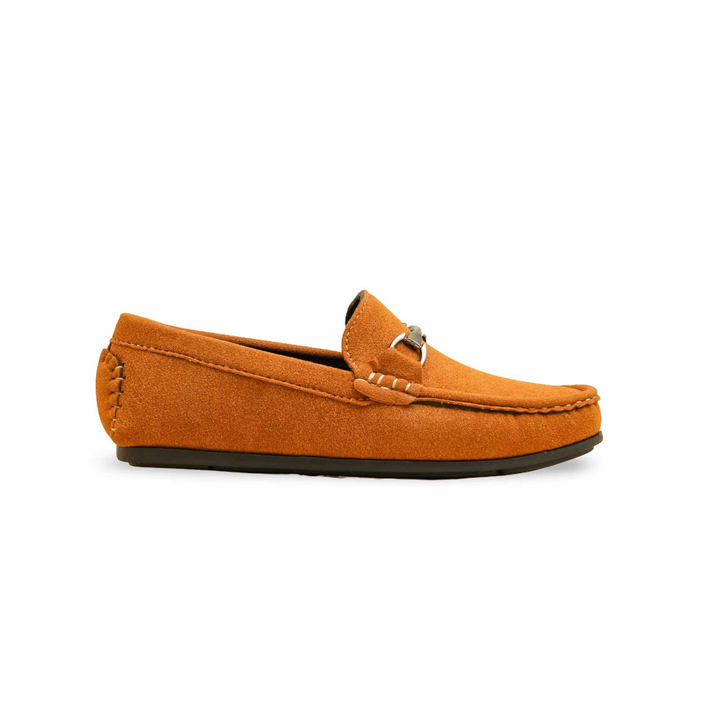 Boys Mustard Formal Moccasin KD2503
